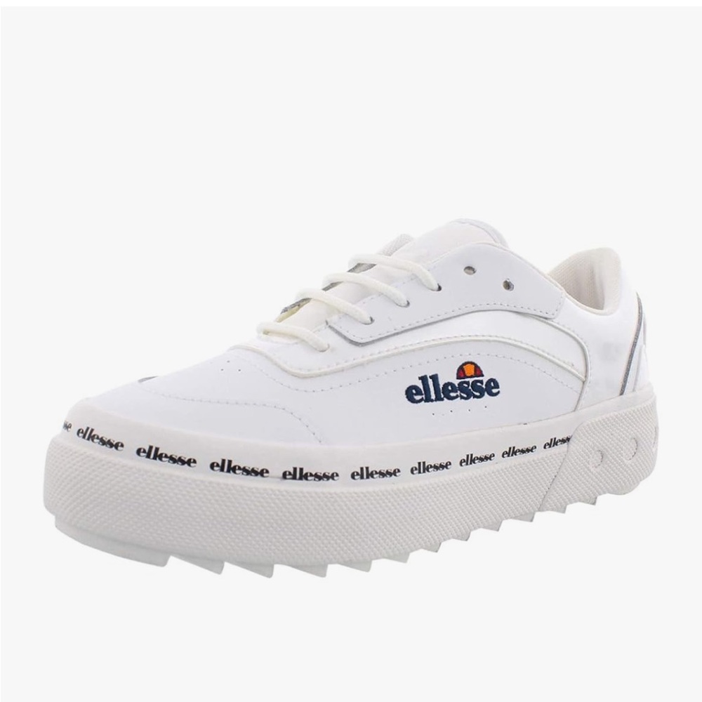 Ellesse Alizina White Leather Sneakers